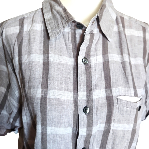 Bruno shirt Linen blend size M - Picture 4 of 5